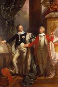 Benjamin West Prince Edward and William IV of the United Kingdom painting
